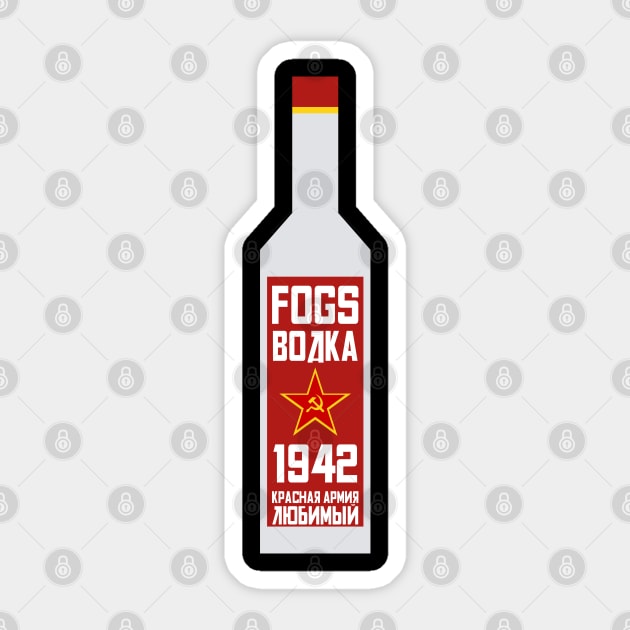 FOGS Vodka 1942 formula Sticker by FOGSJ